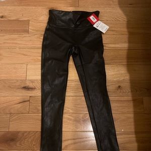Spanx Faux Leather Leggings